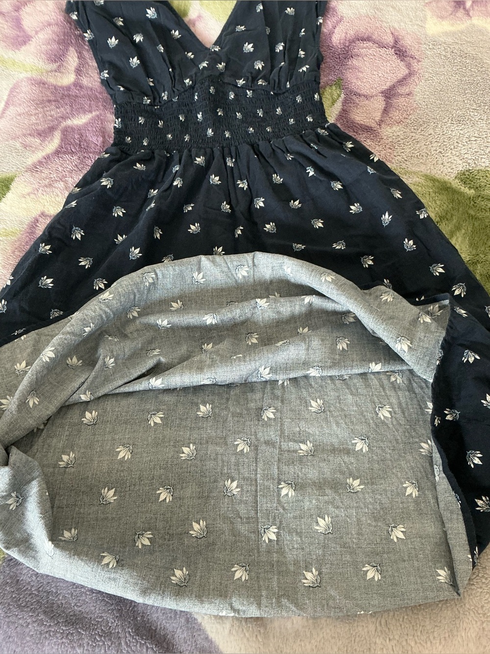 Old Navy Petite Waist-Defined Midi Dress - Picture 6 of 12